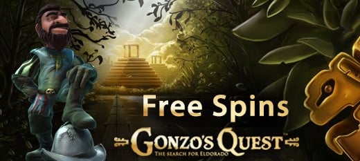 Gonzos Quest slot free spin var mi